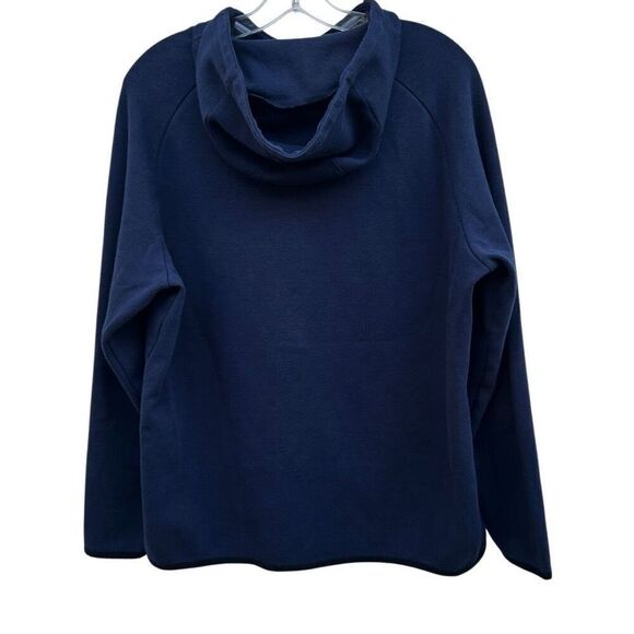 Amazon Essentials Hooded Sweatshirt Unisex Large Navy Pullover Raglan Sleeve - Picture 11 of 12